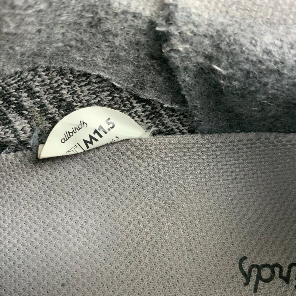 Allbirds Men's Trail Runner SWT Medium Gray Sneakers Sz 11.5 - Picture 11 of 16